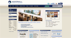 Desktop Screenshot of haverhillpl.org